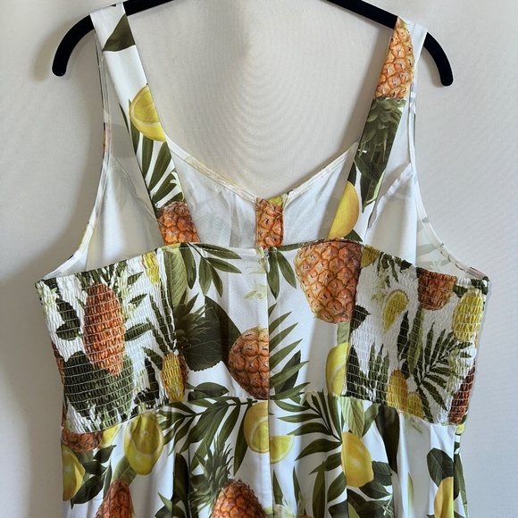 Lemon & Pineapple Sundress | by Belle Poque - Picture 3 of 4